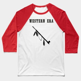 Western Era - Ceremonial peace Pipe Baseball T-Shirt